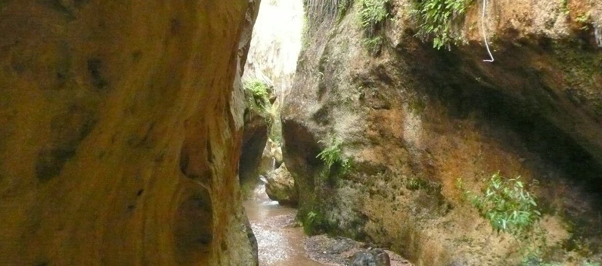 Barranco de Luna en Saleres