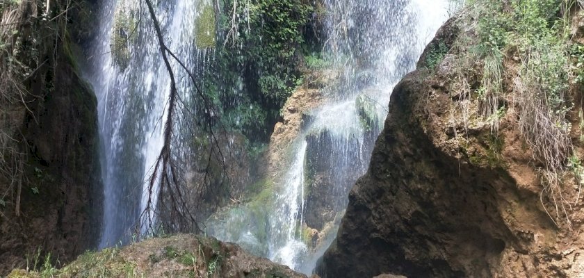 Cascada en Dúrcal de los «Baños de Urquizar»